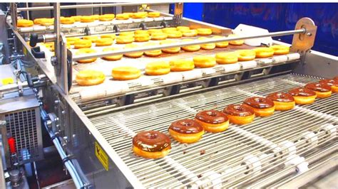 how are donuts made in a factory